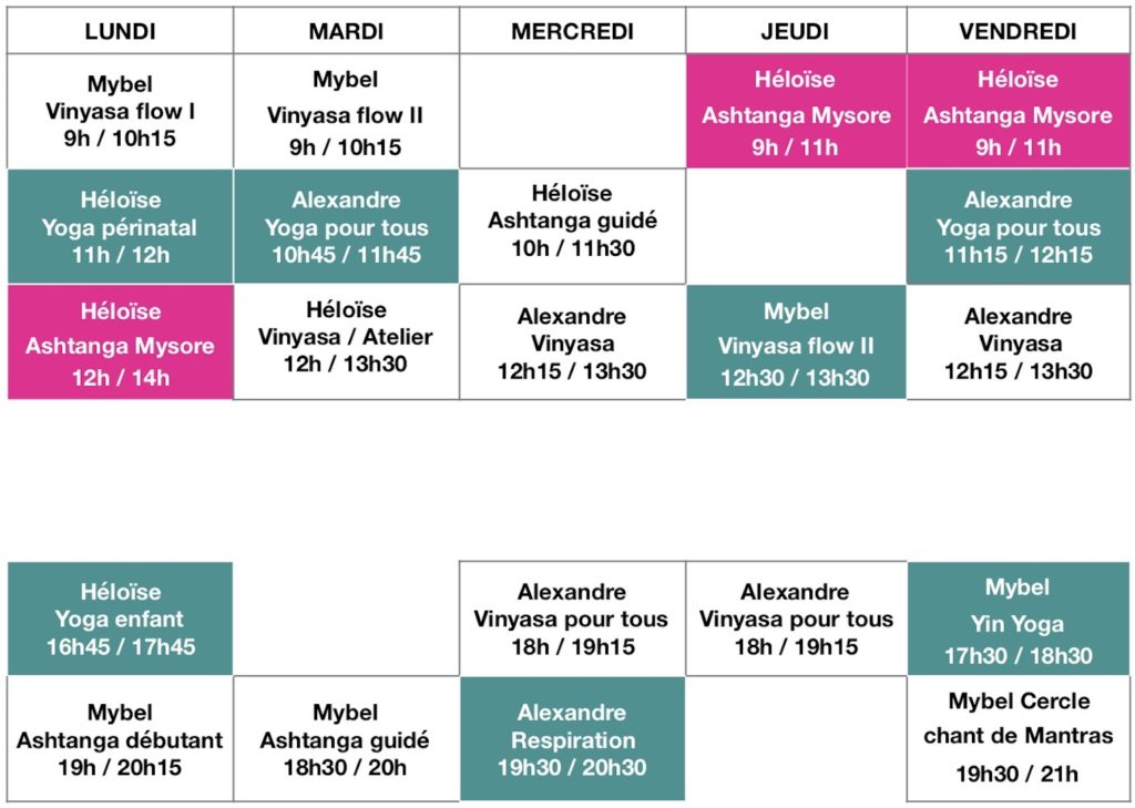 Planning_coursYoga_Lechienteteenbas_Rennes