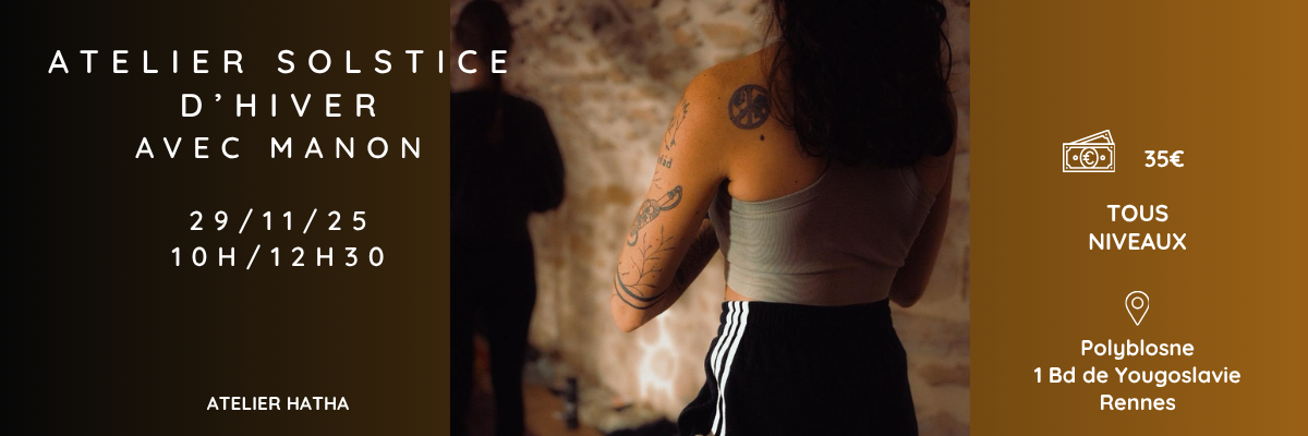 Atelier solstice d'hiver avec Manon