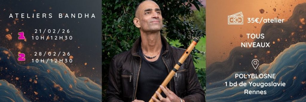 Ateliers bandha avec Olivier